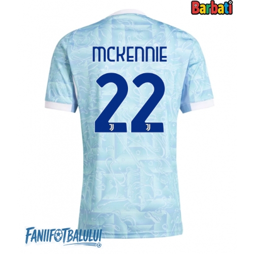 Juventus Weston McKennie #22 Tricou Fotbal Replică 2025-26 Barbati Deplasare Juventus Weston McKennie #22 Tricou Fotbal Replică 2025-26 Barbati Deplasare